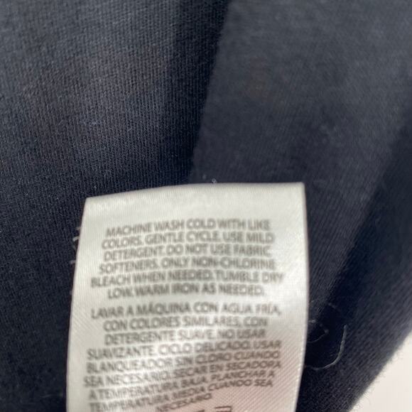 Eddie Bauer T-shirt Women’s Medium Black Cotton & Modal Staple Wardrobe Tradmom - Picture 4 of 8